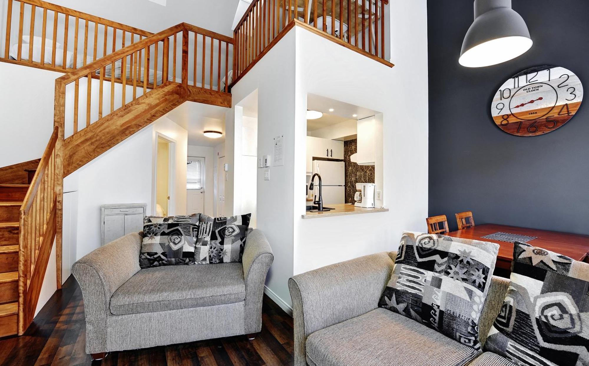 Condo 305 33 Chemin Du Hameau By Les Chalets Alpins Stoneham Buitenkant foto